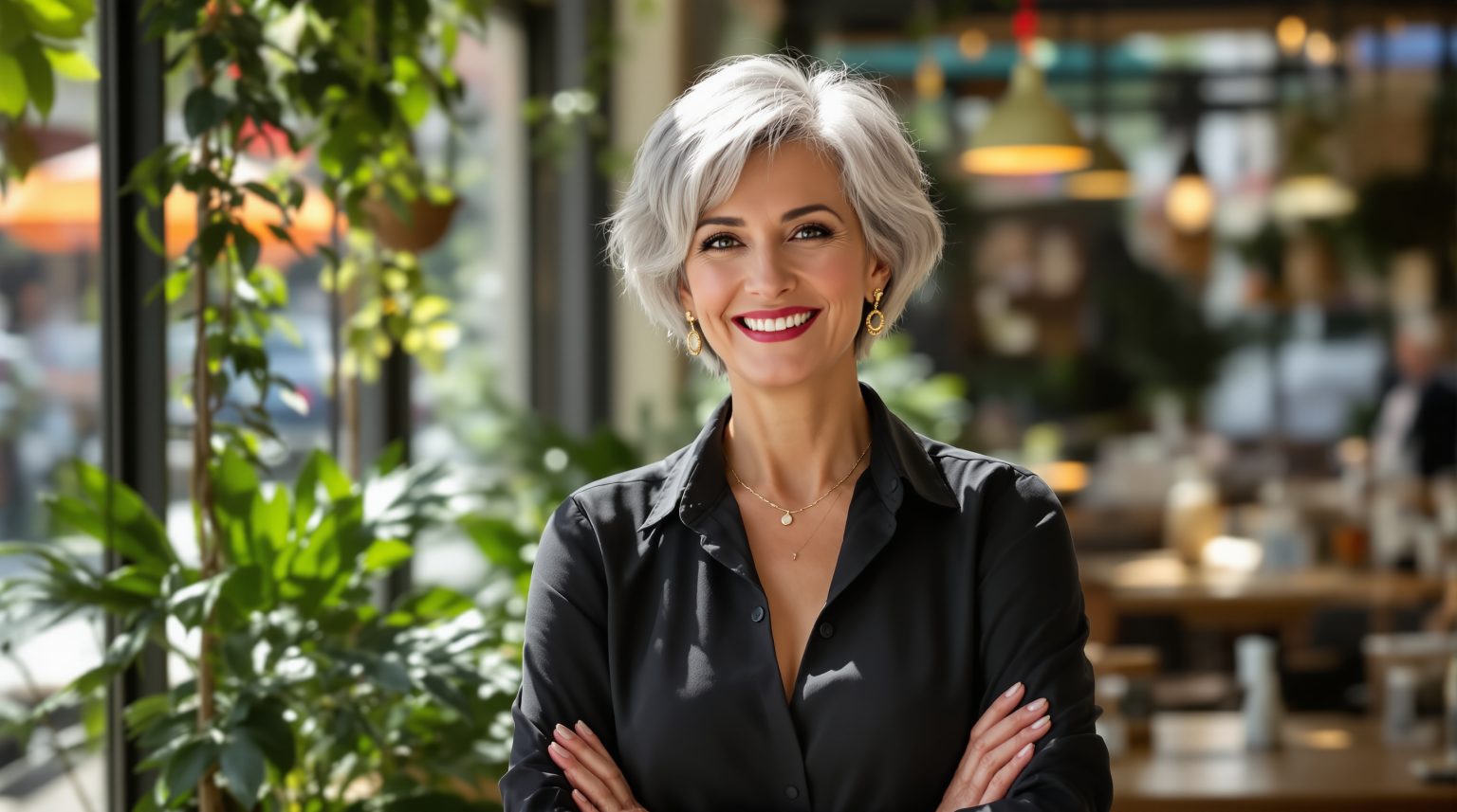 Effilé coupe de cheveux court femme 50 ans : Découvrez les tendances et conseils pour un look moderne et élégant
