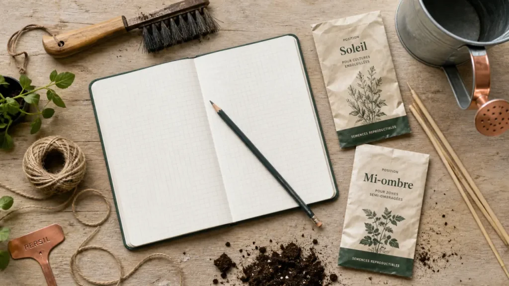 Organiser son potager : 6 heures de soleil, rotation des cultures et plan de culture utile Comment organiser son potager : 6 heures de soleil, rotation des cultures