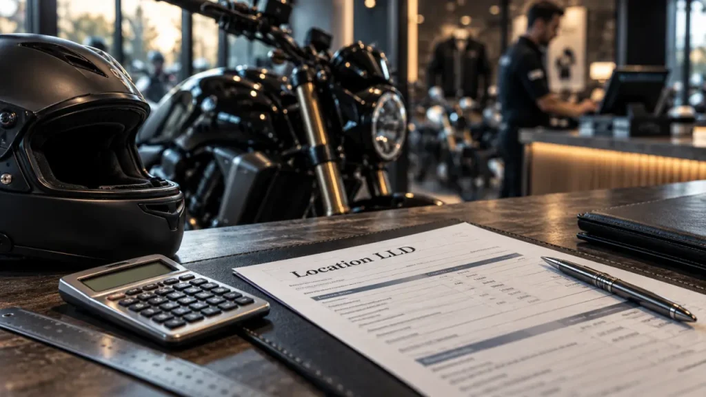 Moto en lld : vérifier la restitution
